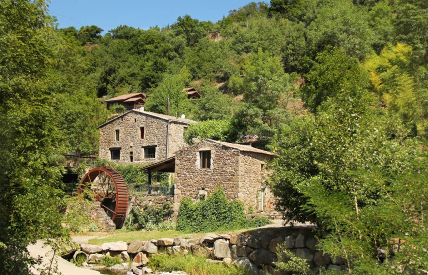 Ardoix - Location de chalet Le moulin du cour