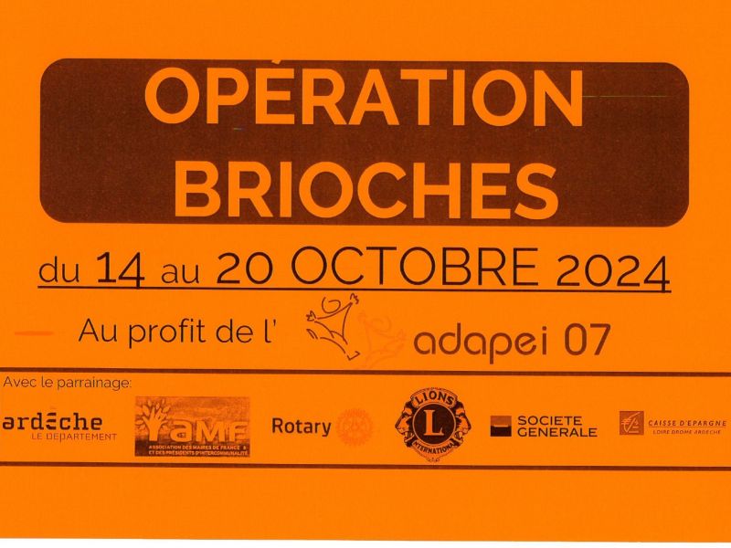 Opération brioches